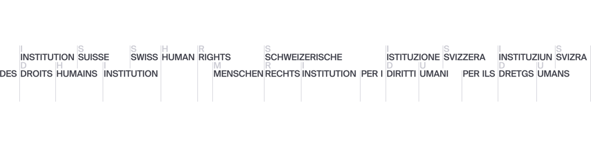 Schweizerische Menschenrechtsinstitution cover